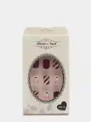 Аметистовый типсы для дизайна ногтей
