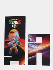 Деревянная подставка под телефон "Brawl stars Макс"