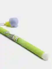 Белый ручка с подвеской "Кактус"