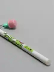 Розовый ручка с подвеской "Кактус"