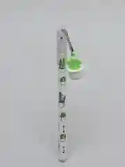 Белый ручка с подвеской "Кактус"