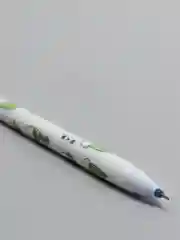 Белый ручка с подвеской "Кактус"