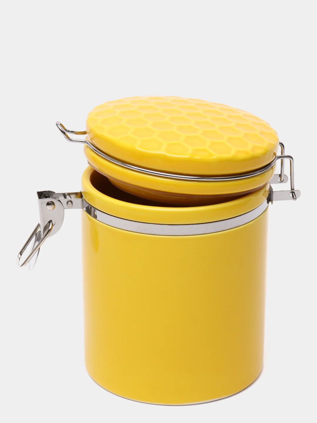 Банка для сыпучих продуктов Honey, 14,5 х 10 х 14,5 см, 630 мл
