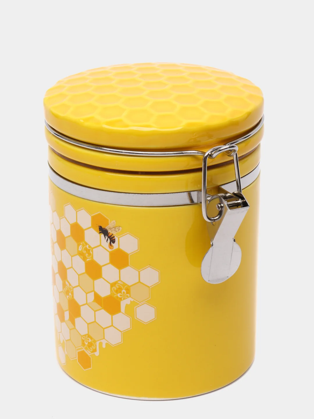 Банка для сыпучих продуктов Honey, 14,5 х 10 х 14,5 см, 630 мл