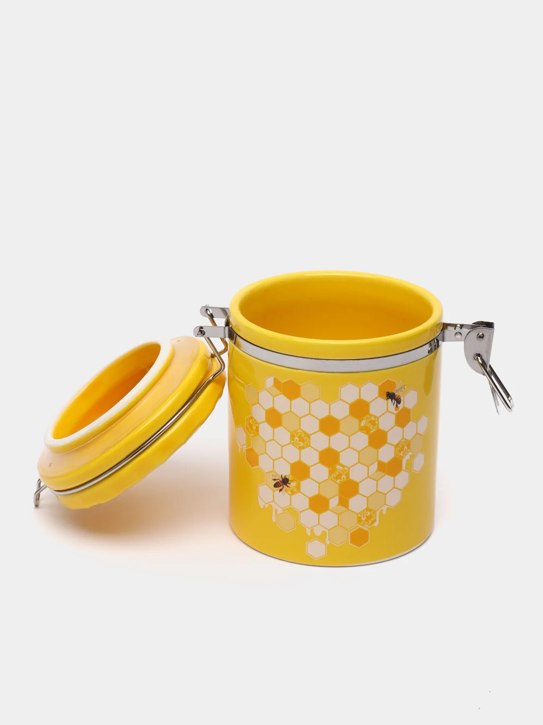 Банка для сыпучих продуктов Honey, 14,5 х 10 х 14,5 см, 630 мл