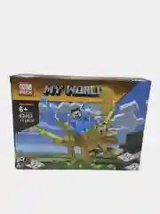 Желтый конструктор Minecraft