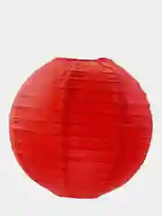 Алый китайские бумажные фонарики 10см 3шт