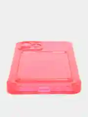 Красный чехол для iPhone 7/8 Plus/XR/11/12/13/Pro/Pro Max, силиконовый, с карманом для карт