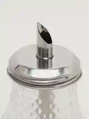 Сахарница с дозатором d=8см. h=14см. v=280мл. (стекло/металл)