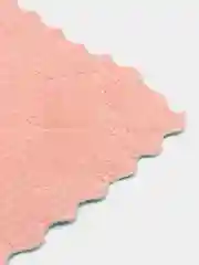 Розовый тряпка для мытья посуды