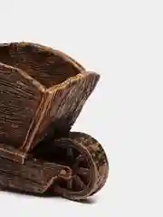 Садовая фигурка  "Decobraz" Заяц с тачкой, 17*37*34 см.