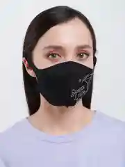 Голубой маска новогодняя