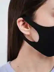 Голубой маска новогодняя
