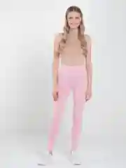 Розовый легинсы для спорта и дома, с высокой талией