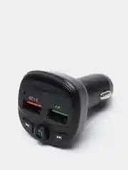 FM модулятор-трансмитер Bluetooth Floveme c быстрой зарядкой QC3.0, громкая связь