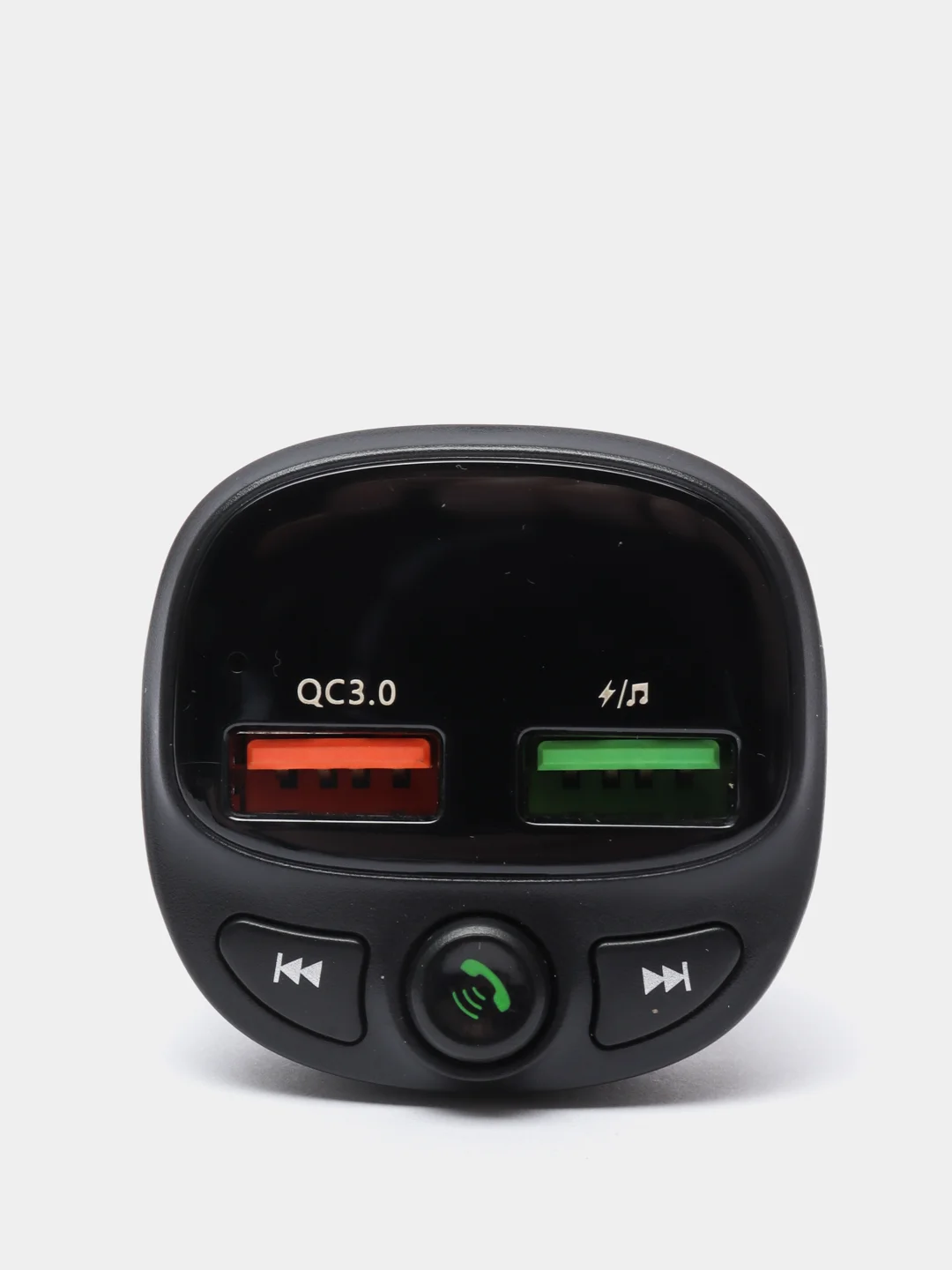 FM модулятор-трансмитер Bluetooth Floveme c быстрой зарядкой QC3.0, громкая связь
