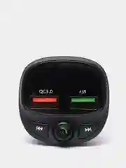 FM модулятор-трансмитер Bluetooth Floveme c быстрой зарядкой QC3.0, громкая связь