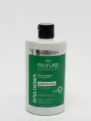 Зеленый шампунь для волос Profline, 650 мл., для поврежденных, тонких, мелированных, сухих волос