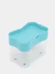Диспенсер для мыла с держателем для губки, мыльница