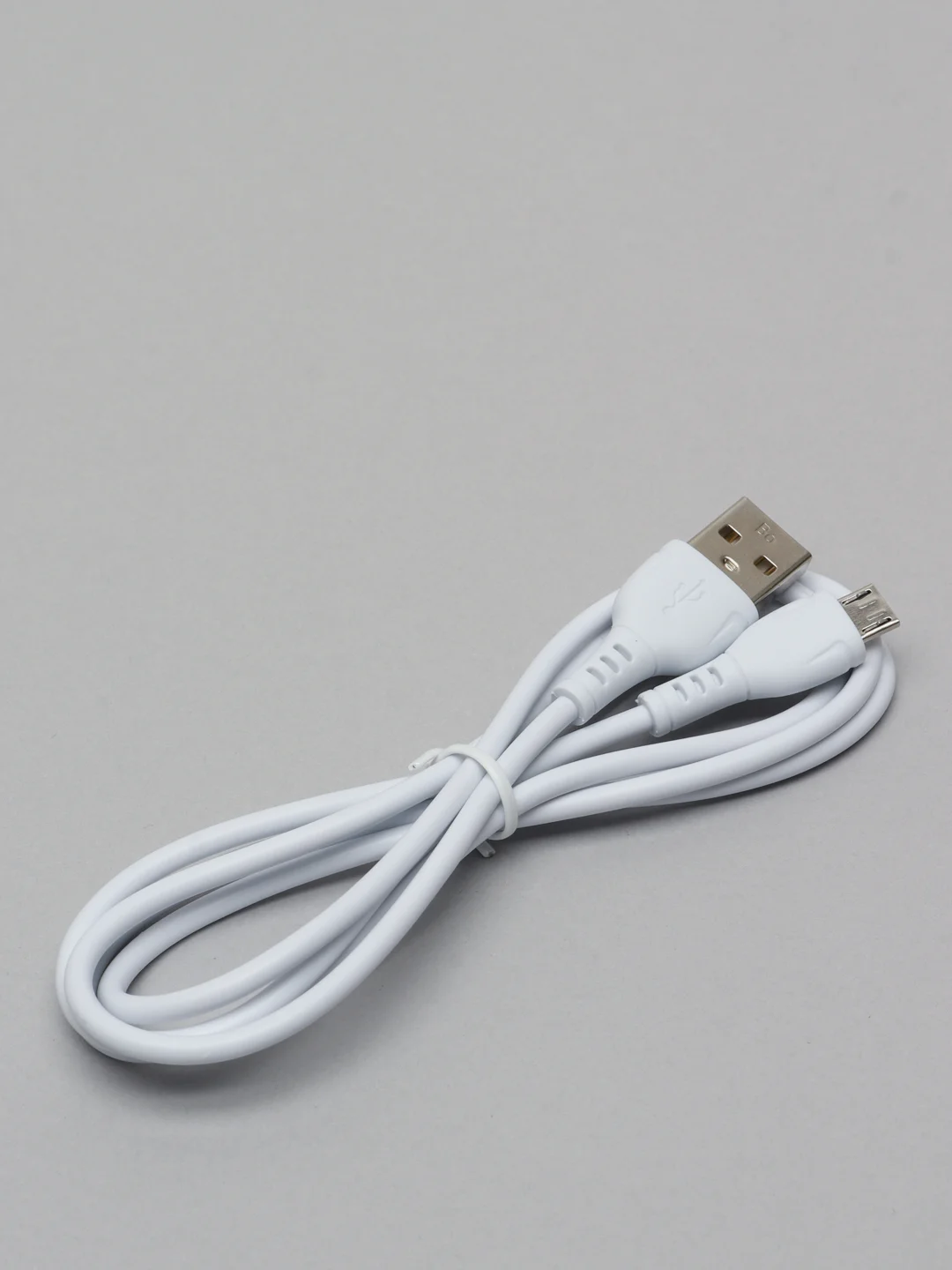 Белый кабель Micro USB для зарядки и передачи данных для Андроид (Micro-USB, 3А, 1м) для Android