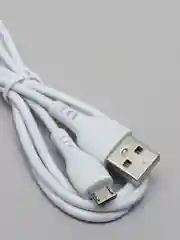 Белый кабель Micro USB для зарядки и передачи данных для Андроид (Micro-USB, 3А, 1м) для Android