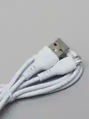 Белый кабель Micro USB для зарядки и передачи данных для Андроид (Micro-USB, 3А, 1м) для Android