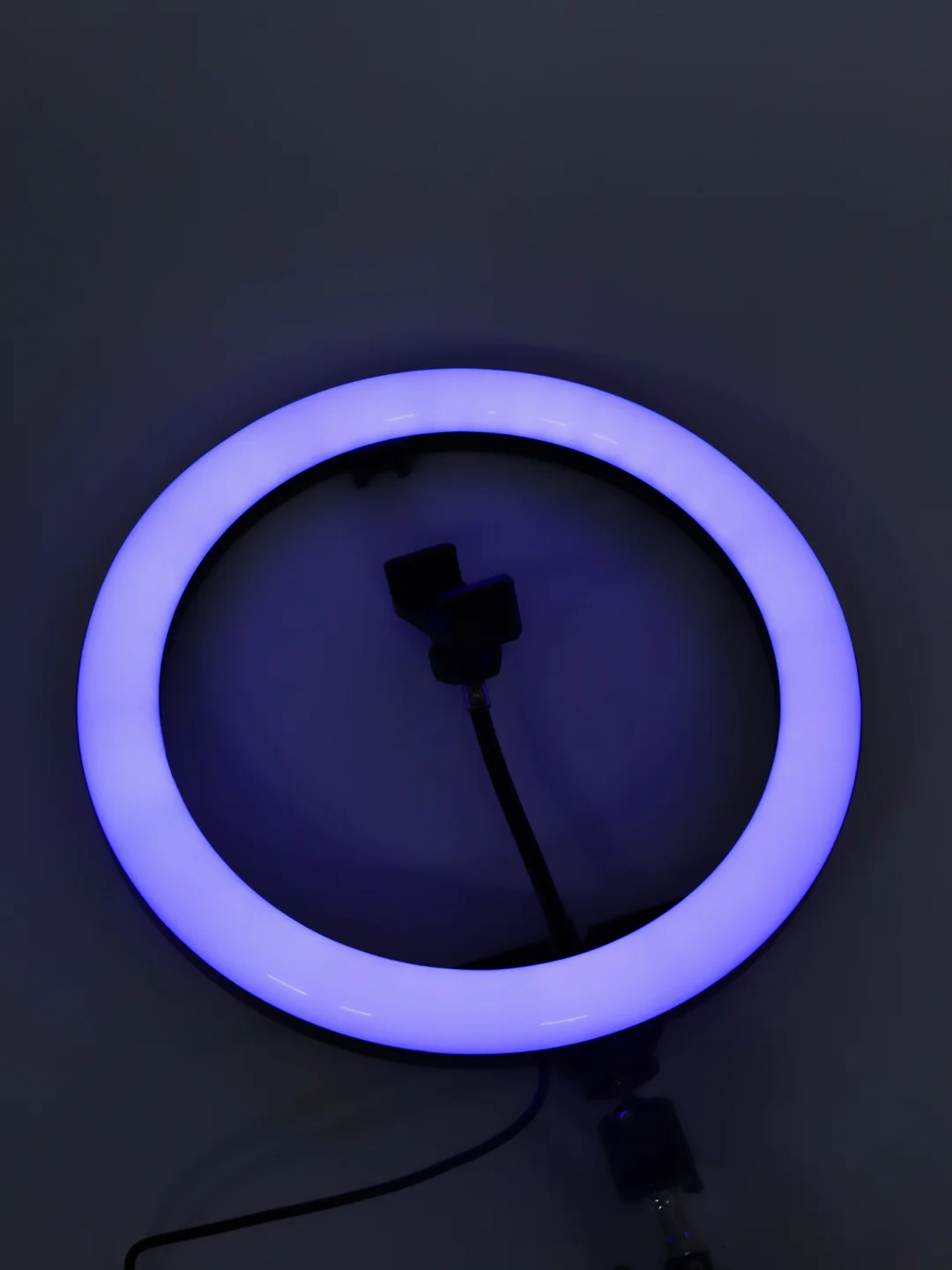 Кольцевая селфи-лампа RGB, 33 см