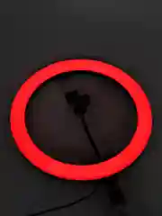 Кольцевая селфи-лампа RGB, 33 см