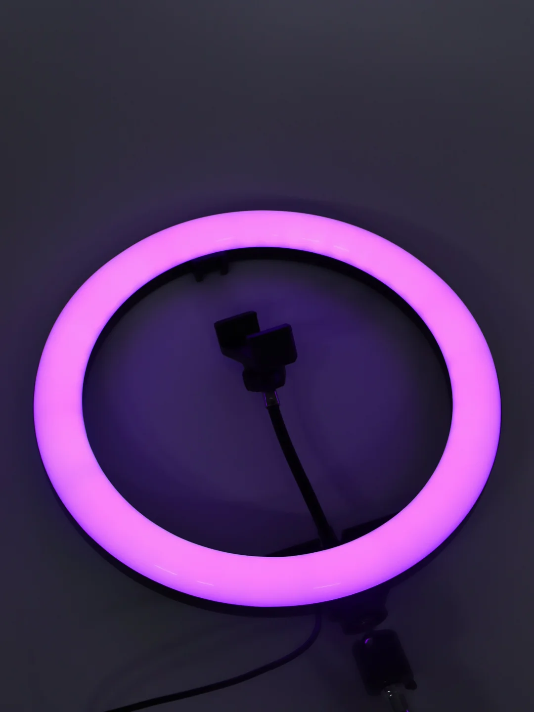 Кольцевая селфи-лампа RGB, 33 см