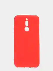 Красный чехол Xiaomi Redmi 8, Сяоми Редми 8, силиконовый цветной матовый