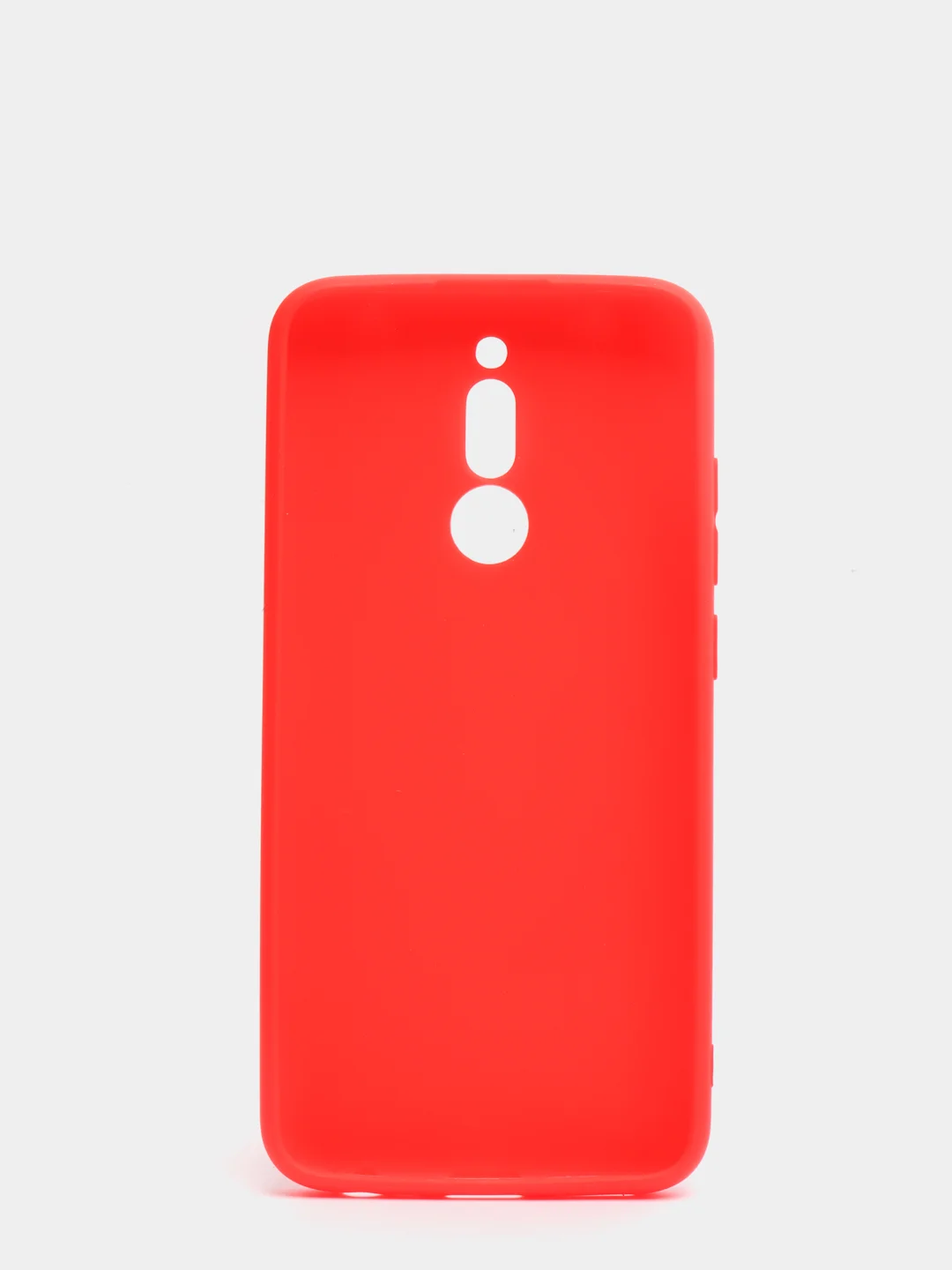 Красный чехол Xiaomi Redmi 8, Сяоми Редми 8, силиконовый цветной матовый