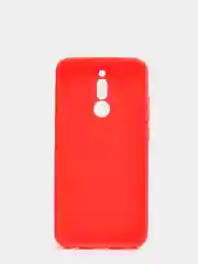 Красный чехол Xiaomi Redmi 8, Сяоми Редми 8, силиконовый цветной матовый