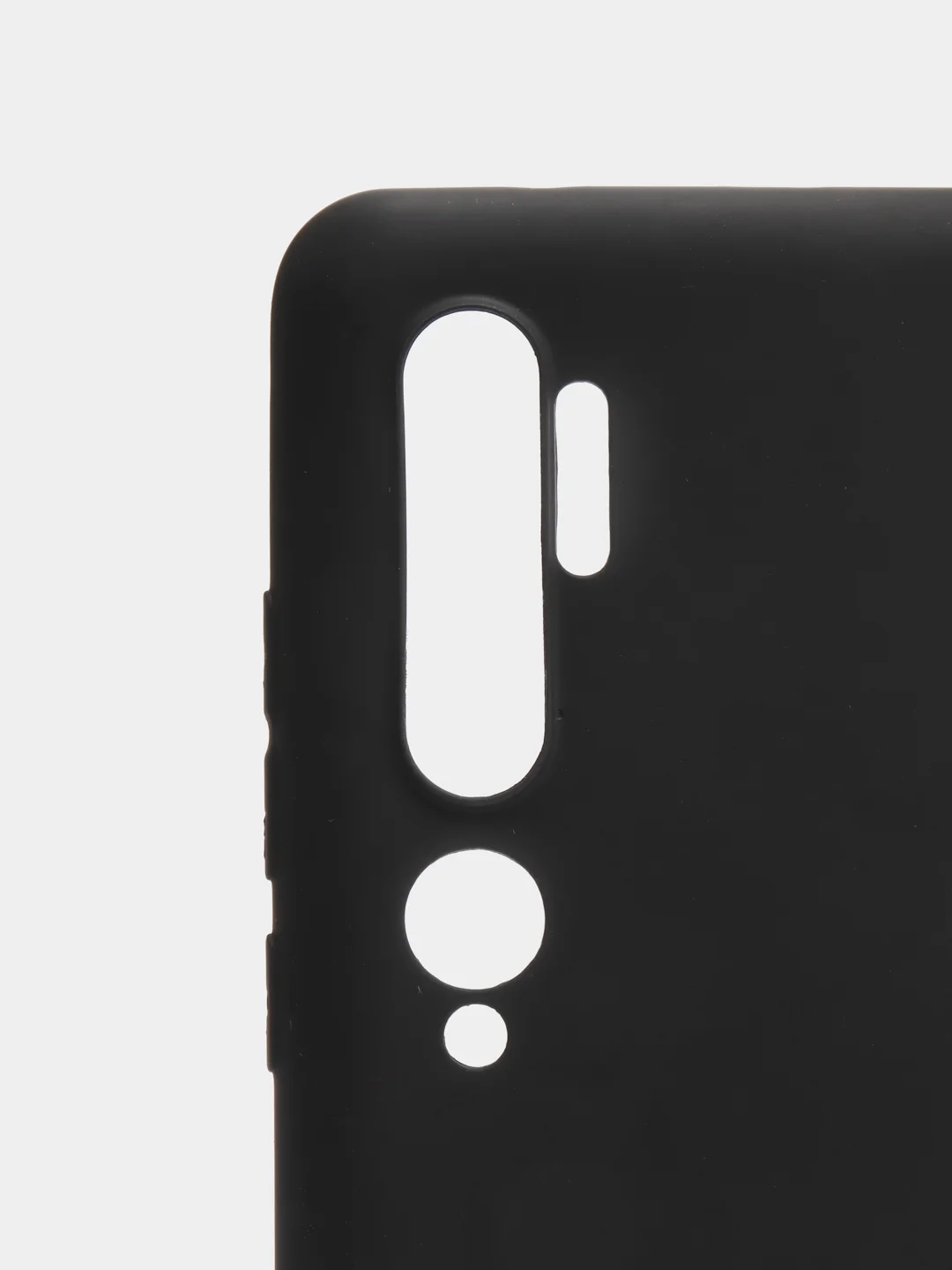 Черный чехол Xiaomi Mi Note 10 / Mi Note 10 Pro / MI CC9 Pro, Сяоми Ми Нот 10, 10 Про силиконовый
