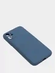 Темно-синий чехол с защитой камеры и мягкой подкладкой для iPhone 13 / 13 Pro / 12 Pro, 12 Pro Max, 11