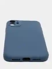 Темно-синий чехол с защитой камеры и мягкой подкладкой для iPhone 13 / 13 Pro / 12 Pro, 12 Pro Max, 11