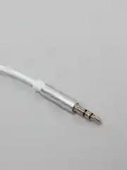 Белый аукс кабель-адаптер для iPhone Lightning to Jack, 3.5 mm