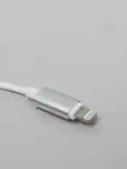Белый аукс кабель-адаптер для iPhone Lightning to Jack, 3.5 mm