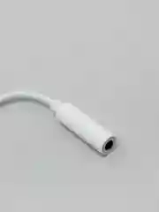 Белый переходник для наушников iPhone/lightning, 3,5 мм, mini jack