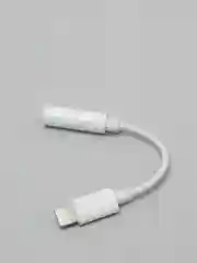 Белый переходник для наушников iPhone/lightning, 3,5 мм, mini jack