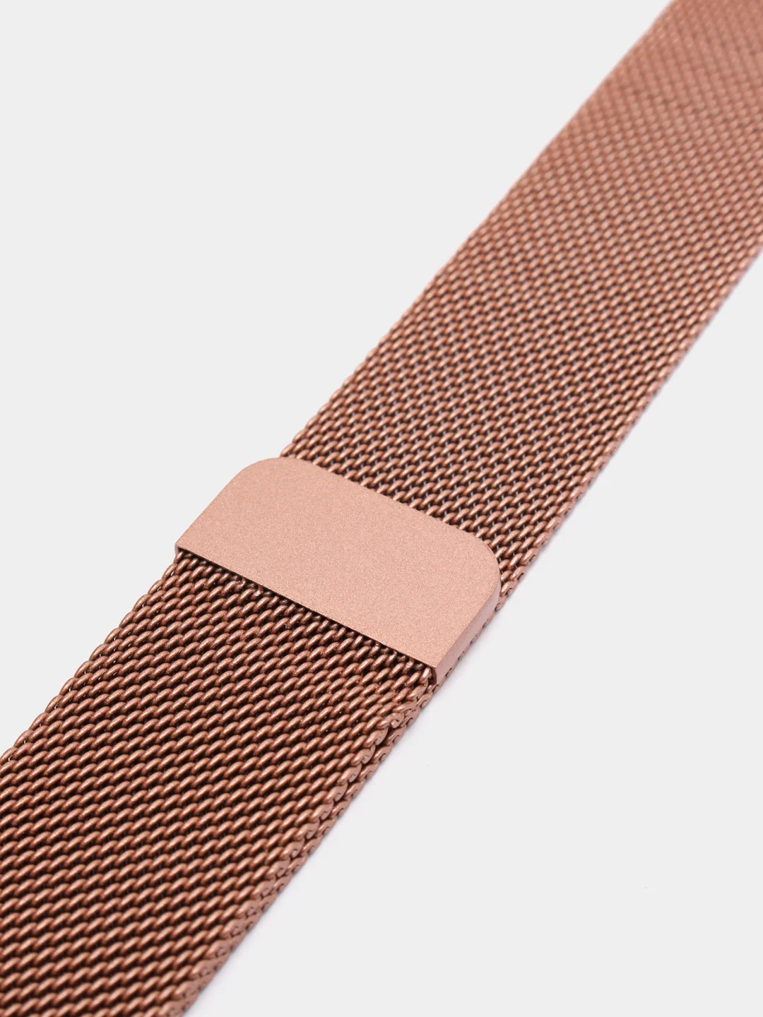 Карамельный ремешок для смарт - часов Apple Watch "Миланская петля", металлический браслет