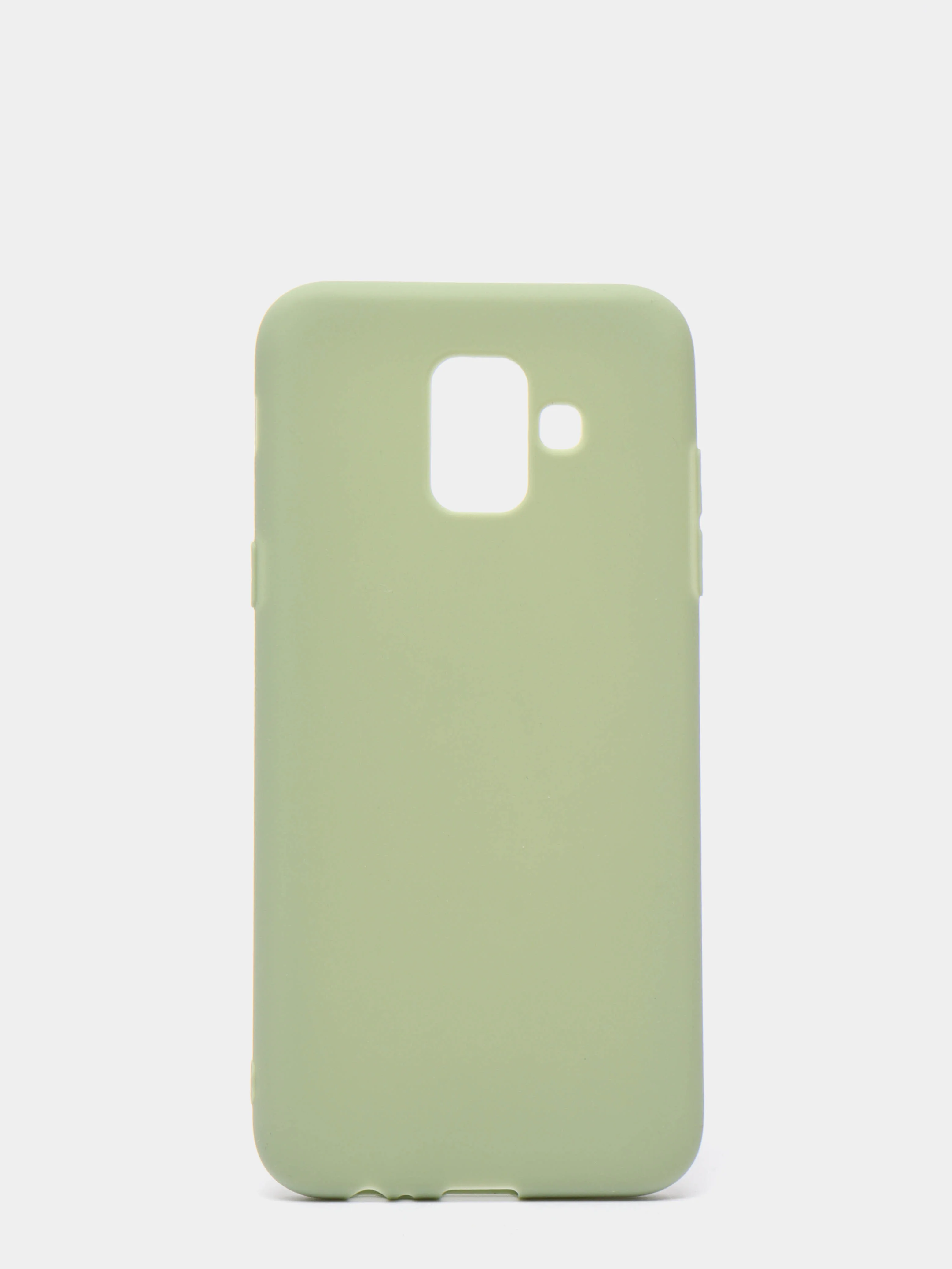 Оливковый чехол Samsung Galaxy A6 2018 силиконовый