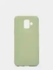 Оливковый чехол Samsung Galaxy A6 2018 силиконовый