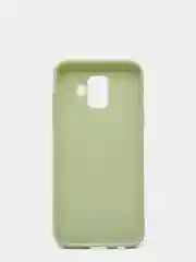 Оливковый чехол Samsung Galaxy A6 2018 силиконовый