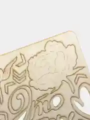 Конфетный чипборд-вырубка из картона для скрапбукинга