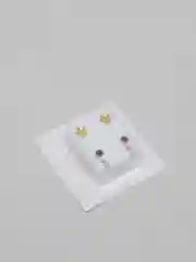 Зеленый серьги/гвоздики для пирсинга/пистолета