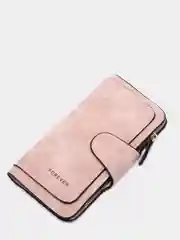Терракотовый кошелек-клатч женский