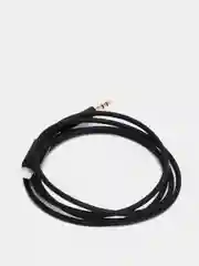 Черный аукс кабель-адаптер для iPhone Lightning to Jack, 3.5 mm