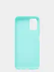 Зеленый чехол Samsung Galaxy A02s силиконовый