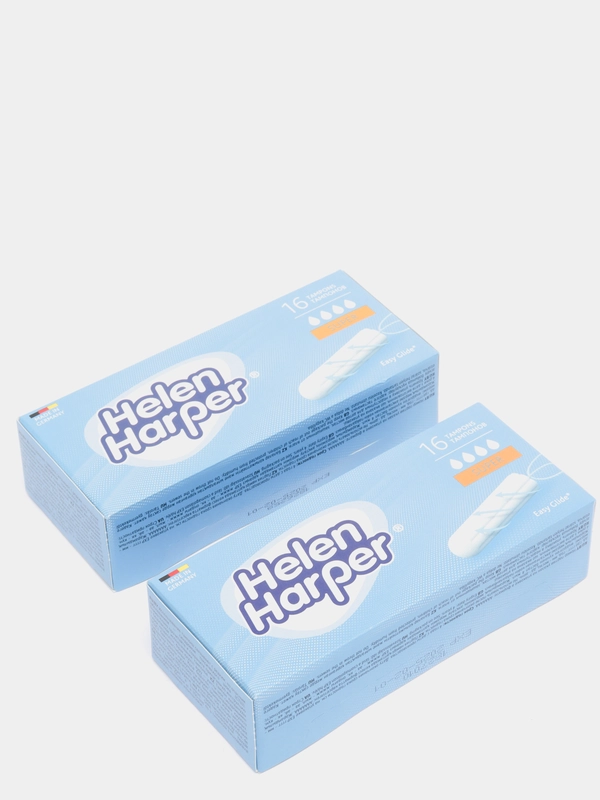 Тампоны без аппликатора Helen Harper Super, 4 капли, 32 штуки
