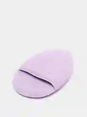 Фиолетовый спонж для умывания и снятия макияжа